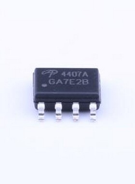 AO4407A 场效应管(MOSFET) 1个P沟道 耐压:30V 电流:12A SOIC-8