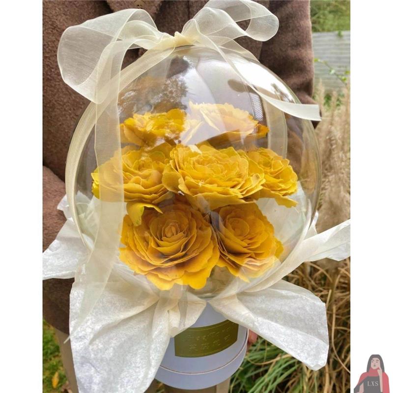 银杏叶花束包装纸材料包自制抱抱桶全套创意包装材料送男女友