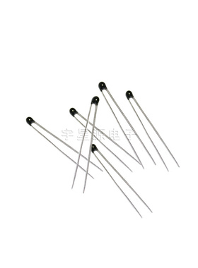 NTC 2.2K 热敏电阻 1/5% 黑头/火柴头 MF52E B值:3950K
