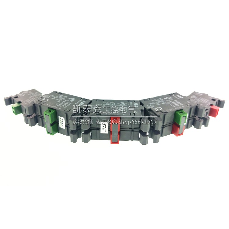 原装正品按钮触点辅助绿