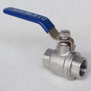 丝口球阀 球阀 PC球阀 4分 304不锈钢内螺纹球阀 DN20球阀 2片式