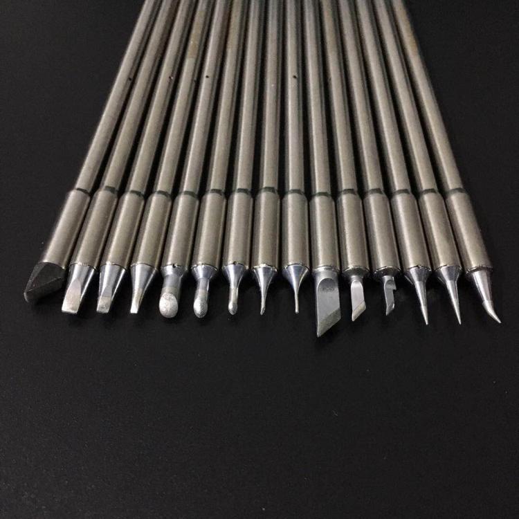 原装QUICK快克TS1200A烙铁头小刀头 特小刀头 尖头 弯尖头马蹄头