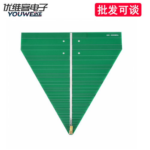 UWB超宽带对数周期天线600-6000MHz定向线极化50W