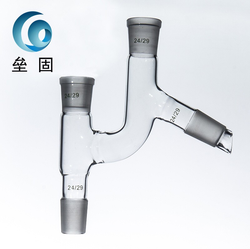 垒固高硼硅加厚玻璃刺形75度克氏分馏头14#*2/19#*3/24#*4/29#*4