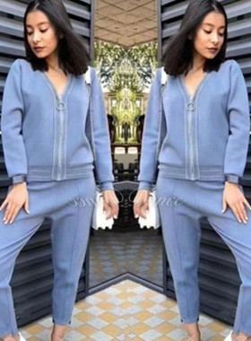 clothes women sport suit Knitted 2023winter ladies sweater