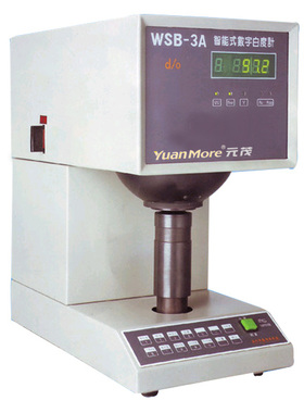 元茂WSB-3A型智能式数字白度计纺织印染纤维丝绸纺织品纸张白度仪