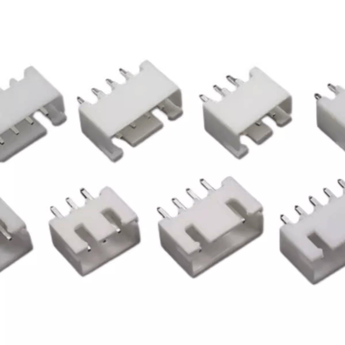 包邮XH2.54 整包直针弯针 白色 接线端子2/3/4/5/6/7/8/10/12P/16