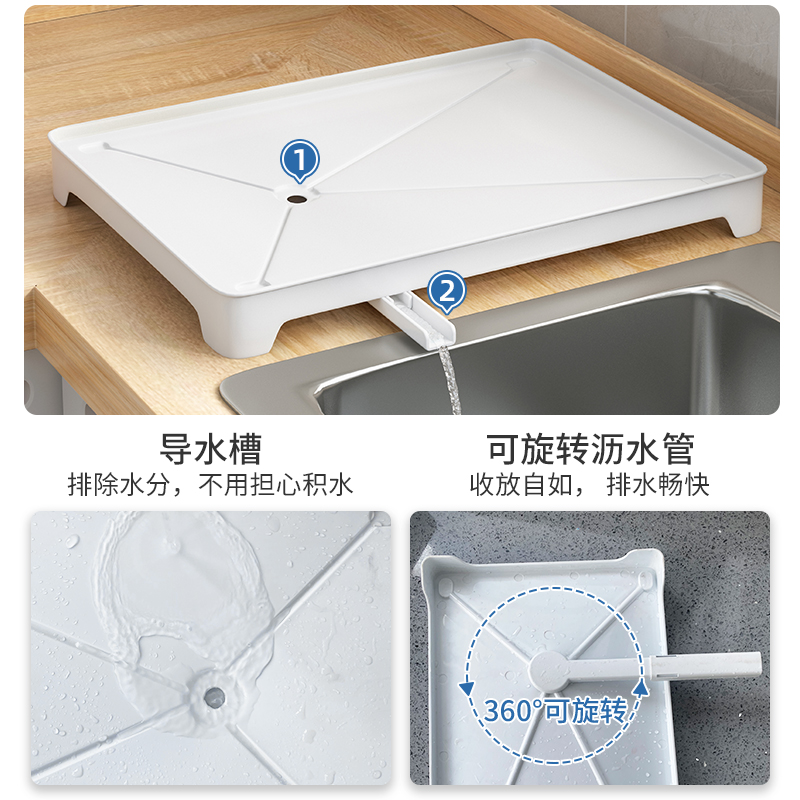 厨房碗碟碗筷收纳架置物架水槽台面碗架盘子沥水架放碗盘收纳盒子