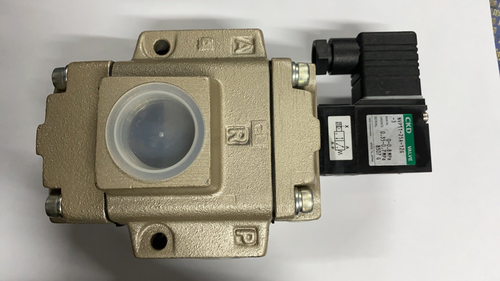 日本CKD大流量电磁阀NVP11-25A-12G-3全新原装真品DC24V秒发货