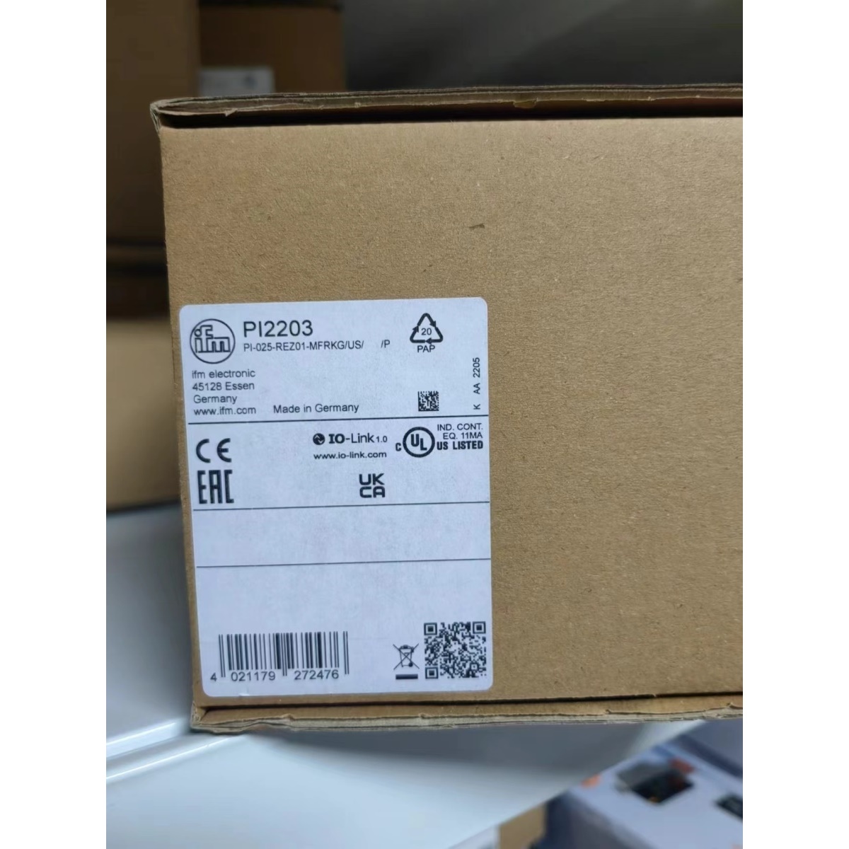 议价IFM易福门压力传器PI2203