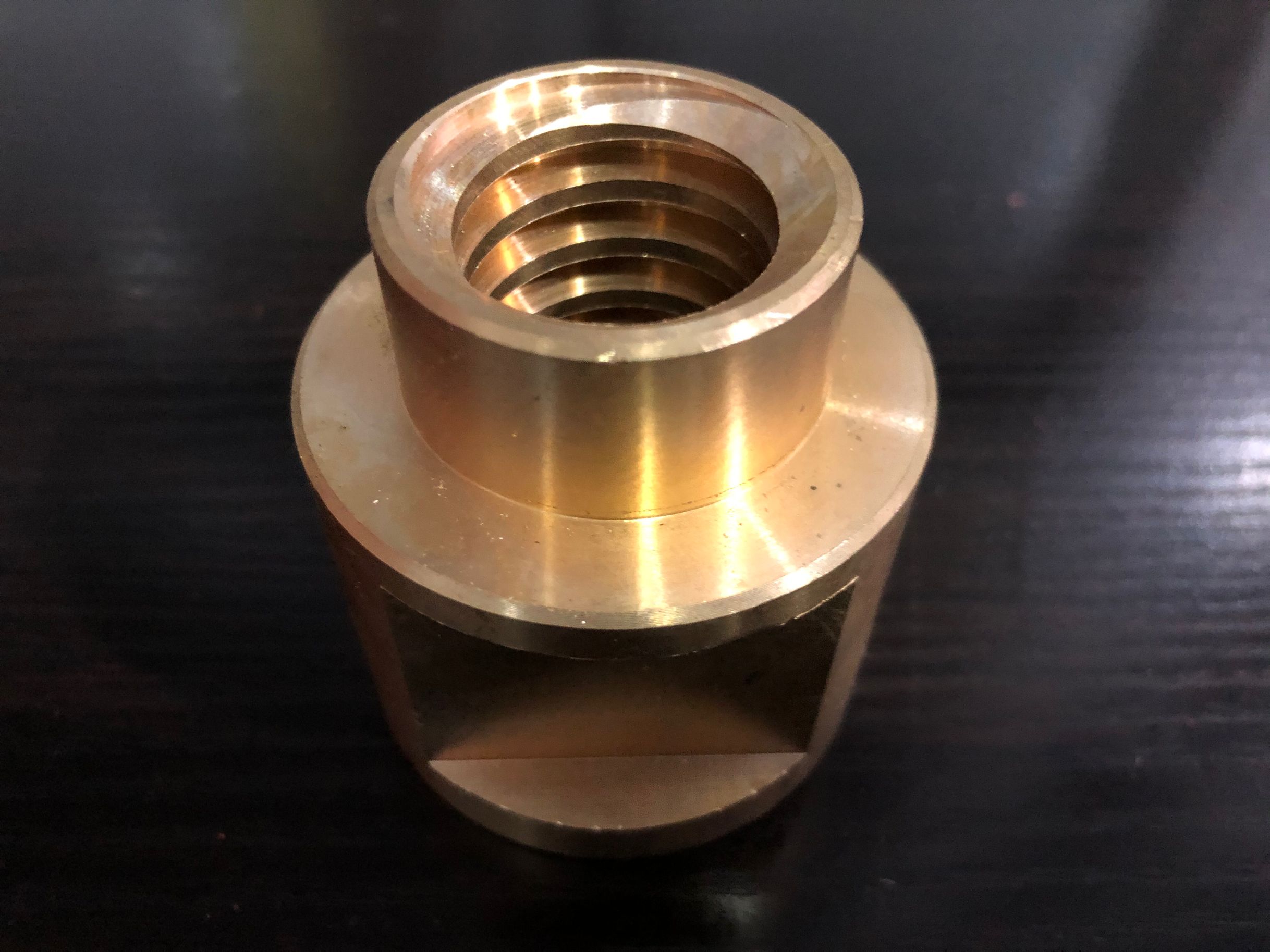 齐齐哈尔X6132A/X5032A/X5030横向铜螺母 7502 丝杆螺母T30*6 L60