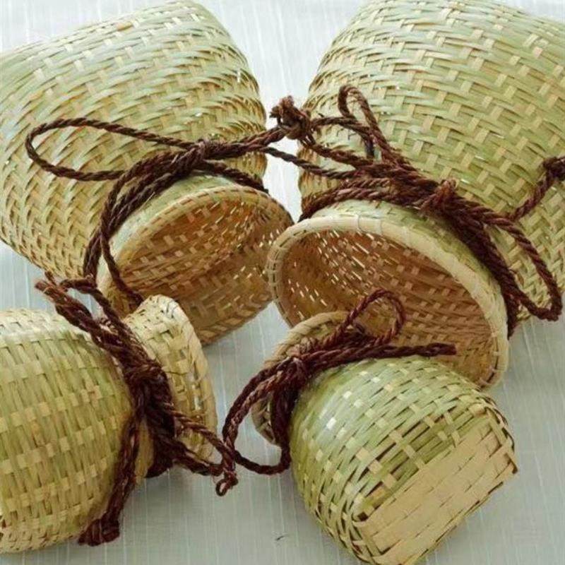 手工竹编鱼篓小风铃竹制品装饰采茶舞蹈演出道具竹篓插花篓子,标准件/零部件/工业耗材,输送带/传送带,淘宝优惠券,粉丝福利购,淘宝优惠卷