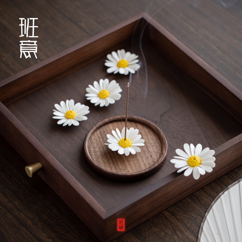 潮州手捏陶瓷小雏菊花线