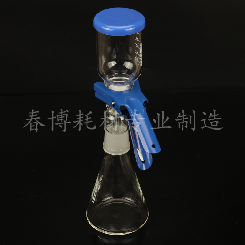 2000ML砂芯过滤装置、溶剂过滤装置.过滤器.砂芯活动抽滤装置