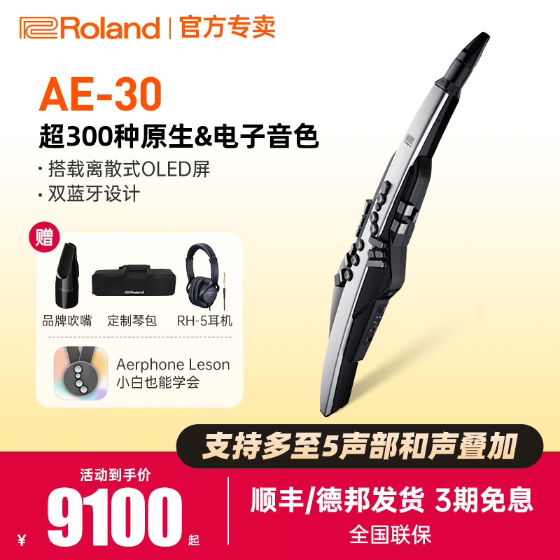罗兰AE30电吹管乐器中老年人娱乐