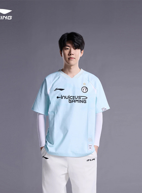 李宁LPL 2025赛季IG战队炫彩队服WBG男女同款短袖T恤 ATSU693/645
