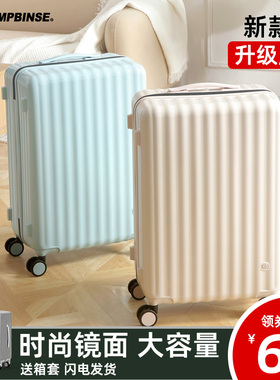 瑞士军刀行李箱2024新款20寸超轻轻便纯PC旅行箱学生拉杆箱女24寸