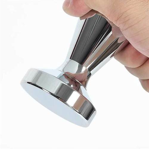 日本压粉器咖啡压粉器49mm51mm575mm粉锤咖啡机手柄填压器不锈钢