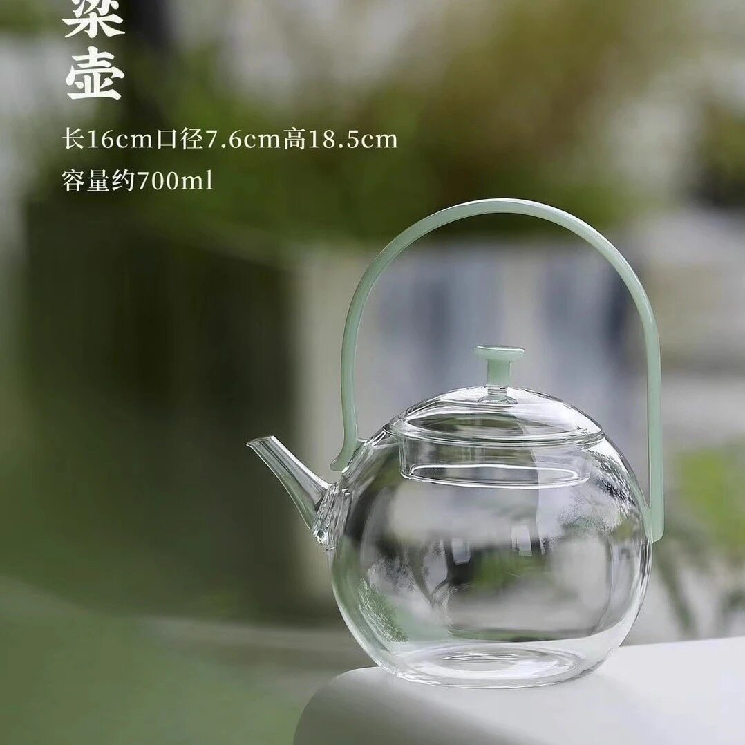 耐高温玻璃泡茶壶煮茶壶带过滤耐茶壶