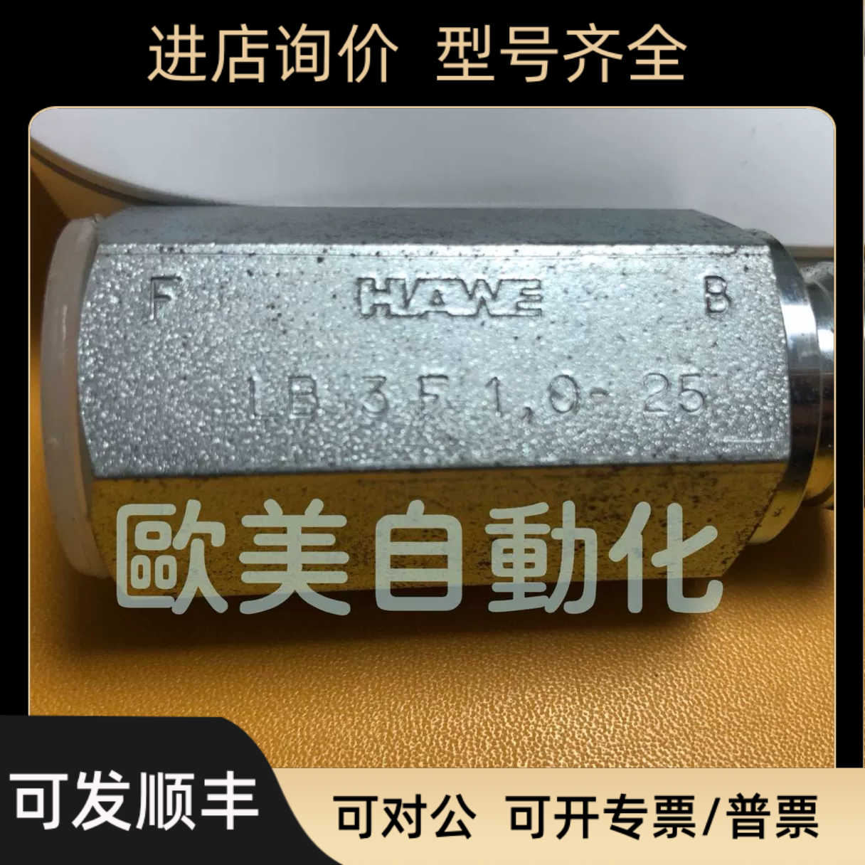 HAWE哈威 LB3F 1.0-25 0806 阀