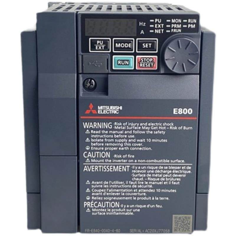 三菱变频器e800通用型 fr-e840-0040-4-60 fr-e840-0060-4-60