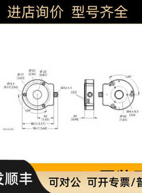 图尔克Turck编码器Ri-12H9T-2F4096-H1181/N6号：1544237