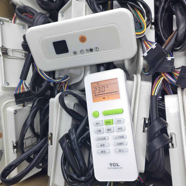 适用原装TCL单元式中央空调器风管机多联机10芯线3匹5P遥控接收器