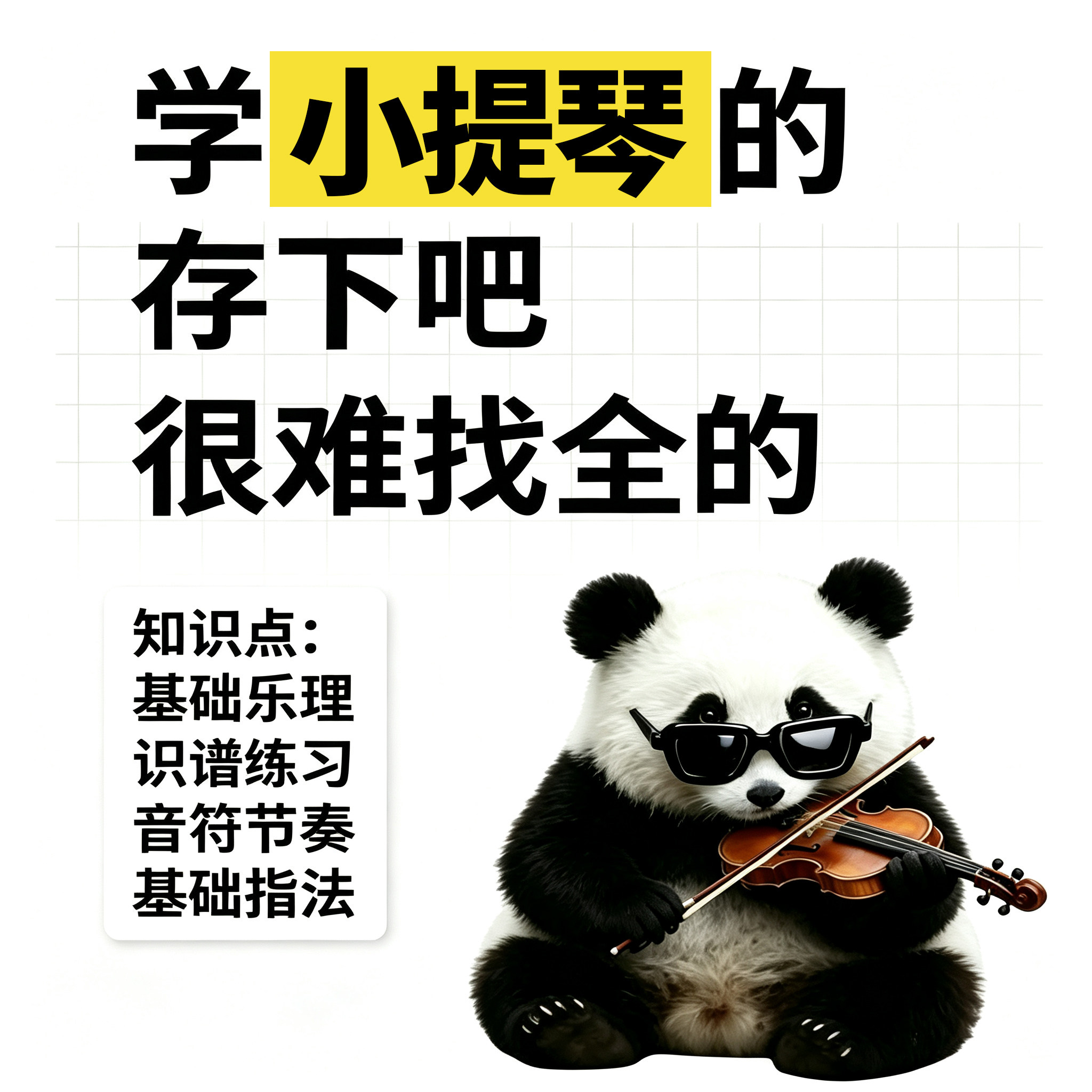 小提琴零基础入门教程乐理识谱指法节奏儿童成人初学者自学素材