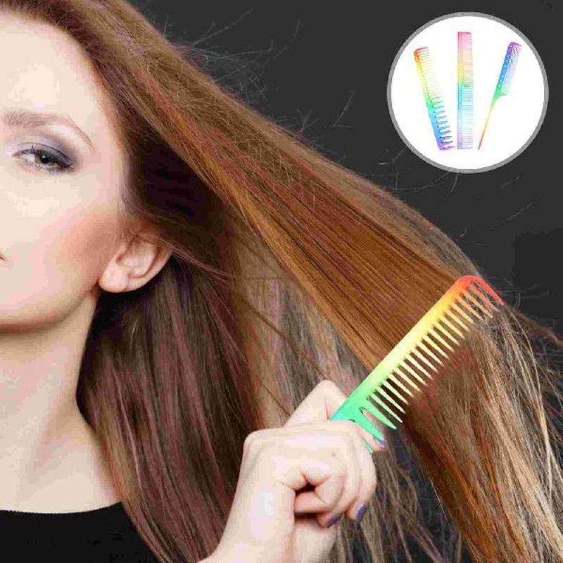 3pcs Hair Comb Set Professional Portable Chic Static Comb