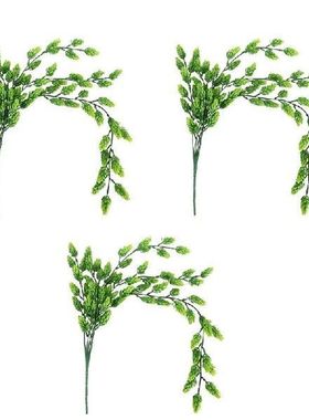 3Pcs Artificial Flower Hops Vine Garland Plant Fake Hanging