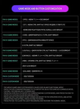 U90D 104 Key Mechanical Keyboard RGB Backlight USB Wired Gam