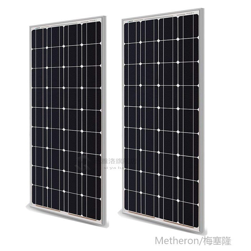 Solar Panel 100w 200w  18V 12V 24V Light weight  Rigid Solar