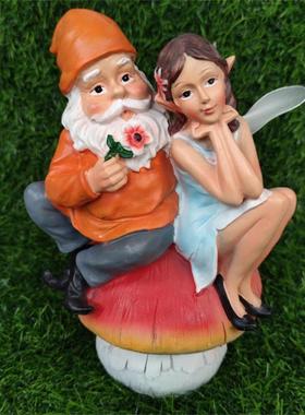 Mini  Fashion Outdoor Indoor Dwarf Decor Resin Dwarf Decor