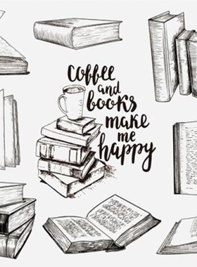 book Transparent Clear Silicone Stamp/Seal for DIY scrapbook