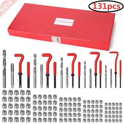 131Pcs Damaged Thread Repair Kit Drill Tool Tap Die Combinat