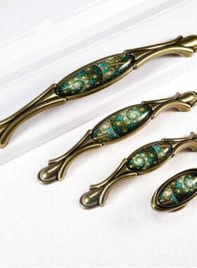 Vintage Furniture Handles Elegant Bronze Kitchen Cabinet Kno