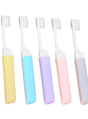 Brush Travel Toothbrushes Teethportable Ortho Folding