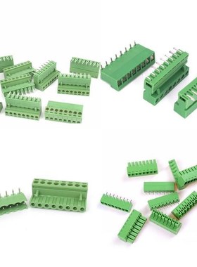 5Pcs 250V-300V 7A-8A 8 Poles/8 Pin 3.81mm Pitch PCB Mount Sc