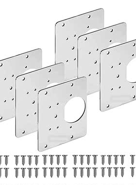 Hinge Repair Plate with 12 Mounting Holes Pratical Repair Ac