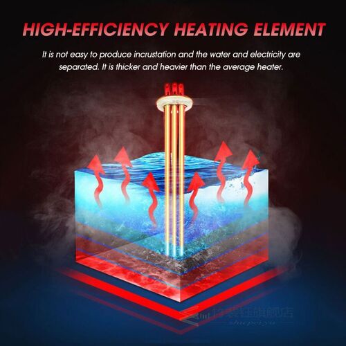 220V 6500W Instant Heating Electric Hot Water Heater Quick H