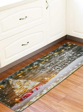 Non-slip Absorbent Long Kitchen Mat Bathroom Carpet Mat Hand