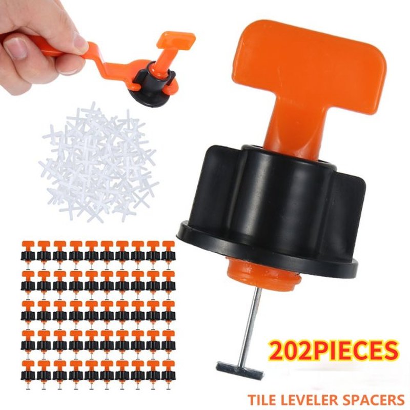 202Pcs Level Wedges Tile Spacers for Flooring Wall Tile Spac