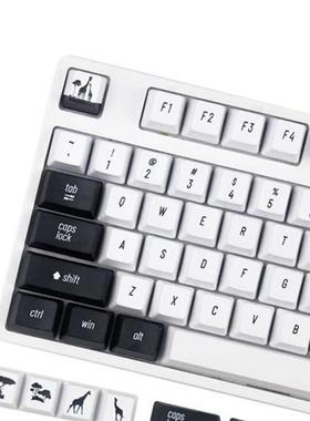 108 Keys PBT Dye Sublimation Keycaps for Mechanical Gaming K