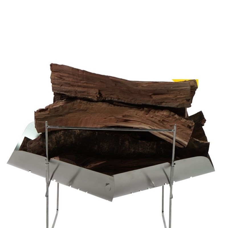 Stove-Burner Charcoal-Stove Wood Folding-Alloy Outdoor Ultra