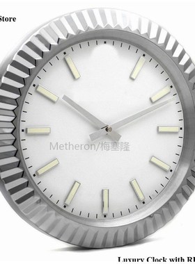 Metal Watch Cheap Wall Clocks Luminous Luxury Design Wall Cl