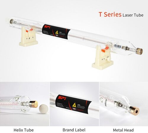 2pcs/set SPT visible 100W laser tube red point 10000 hours
