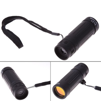 8x21 Mini Travel Irides Monocular Telescope Binoculars Zoomi