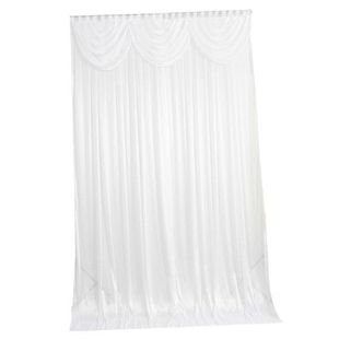 Photography White Backdrop Curtain for Celebration
