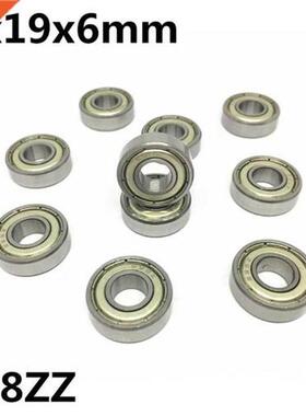 10Pcs 698ZZ R-1980ZZ 8x19x6 mm Deep groove ball bearing Mini