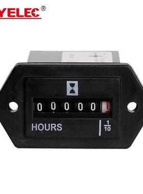 SYS-1 6 Digits 100-250V AC220v Hour Meter digital industri